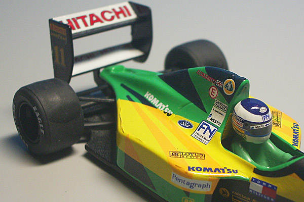 12月以降発売予定LOTUSロータス F1 107 N 11 FRENCH GP 1992 YELLOW GREEN  Tecno 18 ミニカー 価格比較
